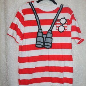Where's Waldo novelty mens shirt size large